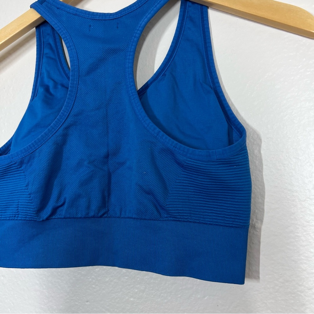 Oiselle Blue Sports Bra - Picture 7 of 12